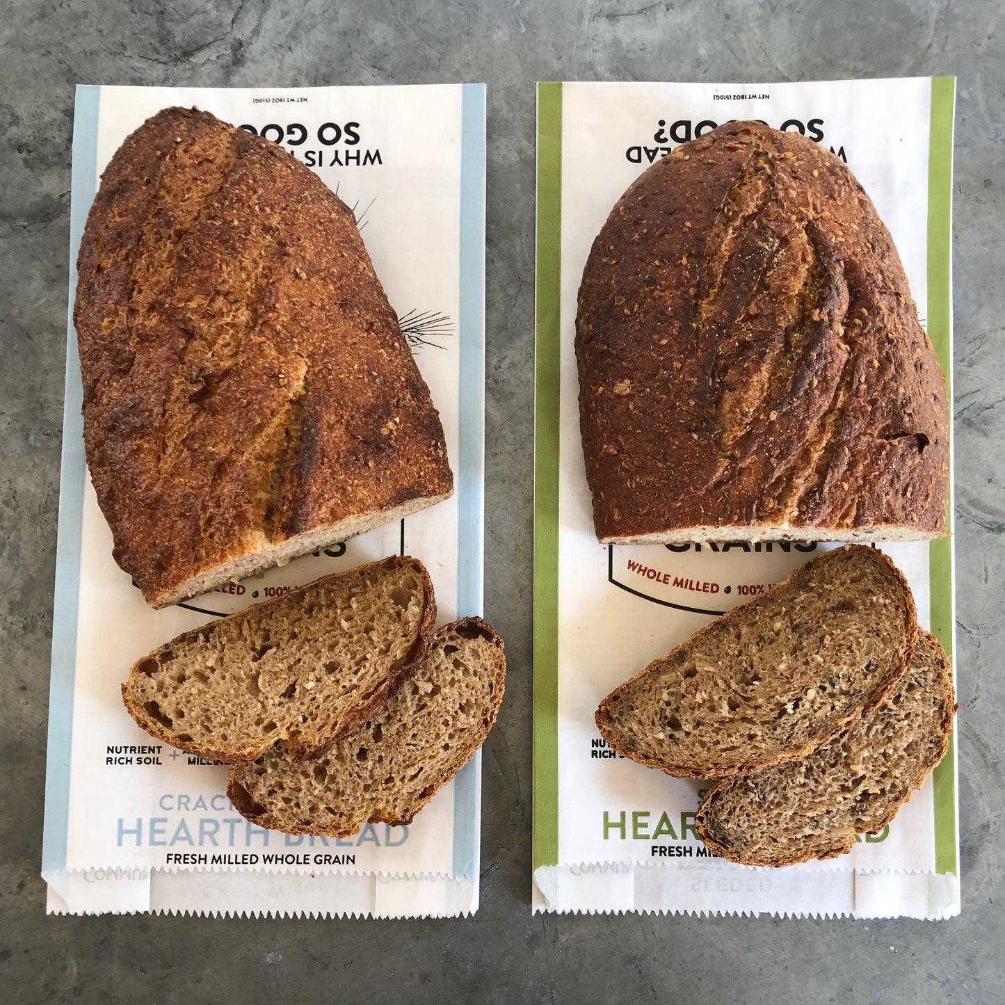 Hearth Bread – Two Loaves