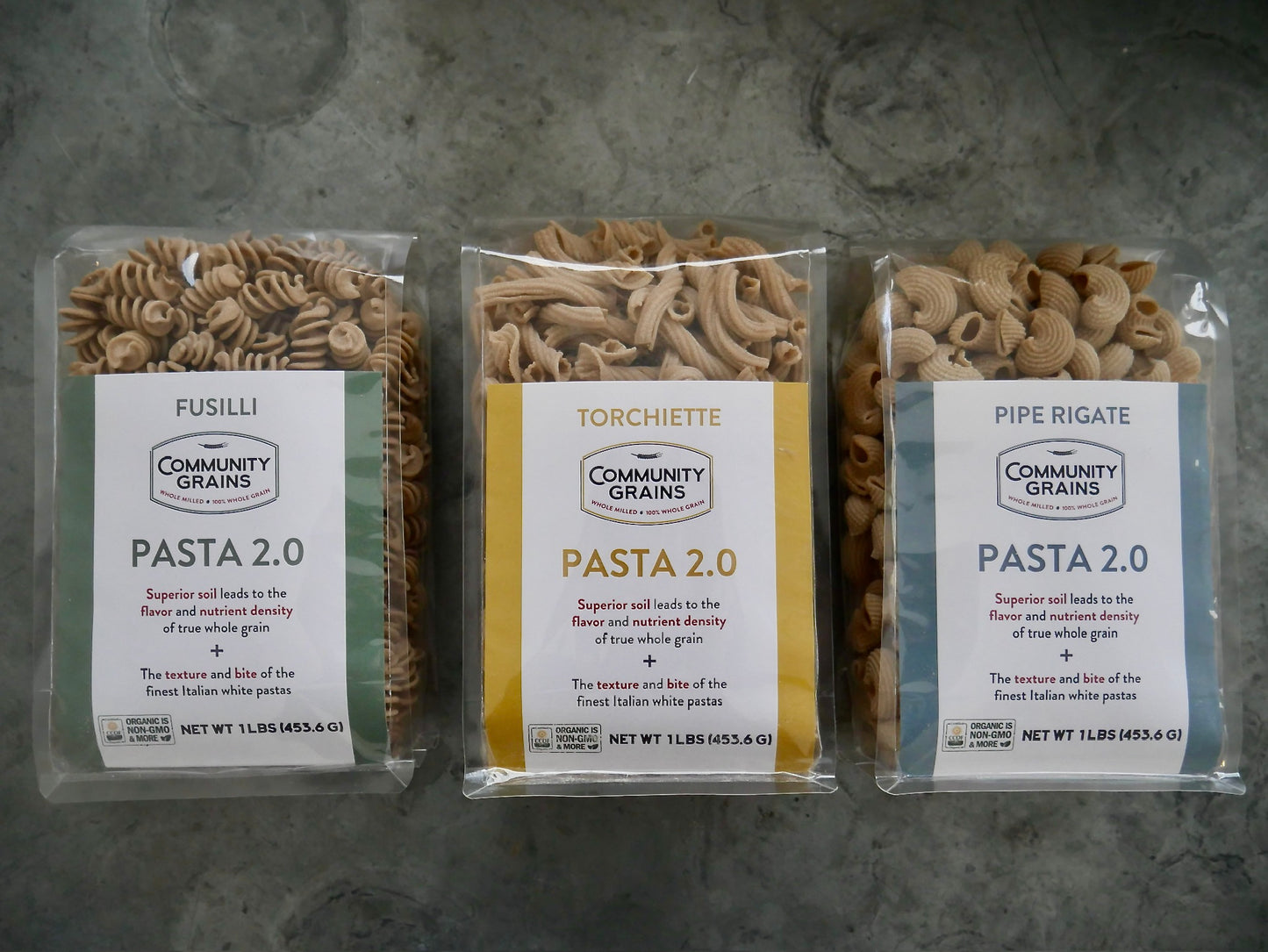 Organic Fusilli Pasta 2.0